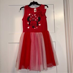 Disney Mickey Mouse dress with tulle skirt Large 10/12 NWT